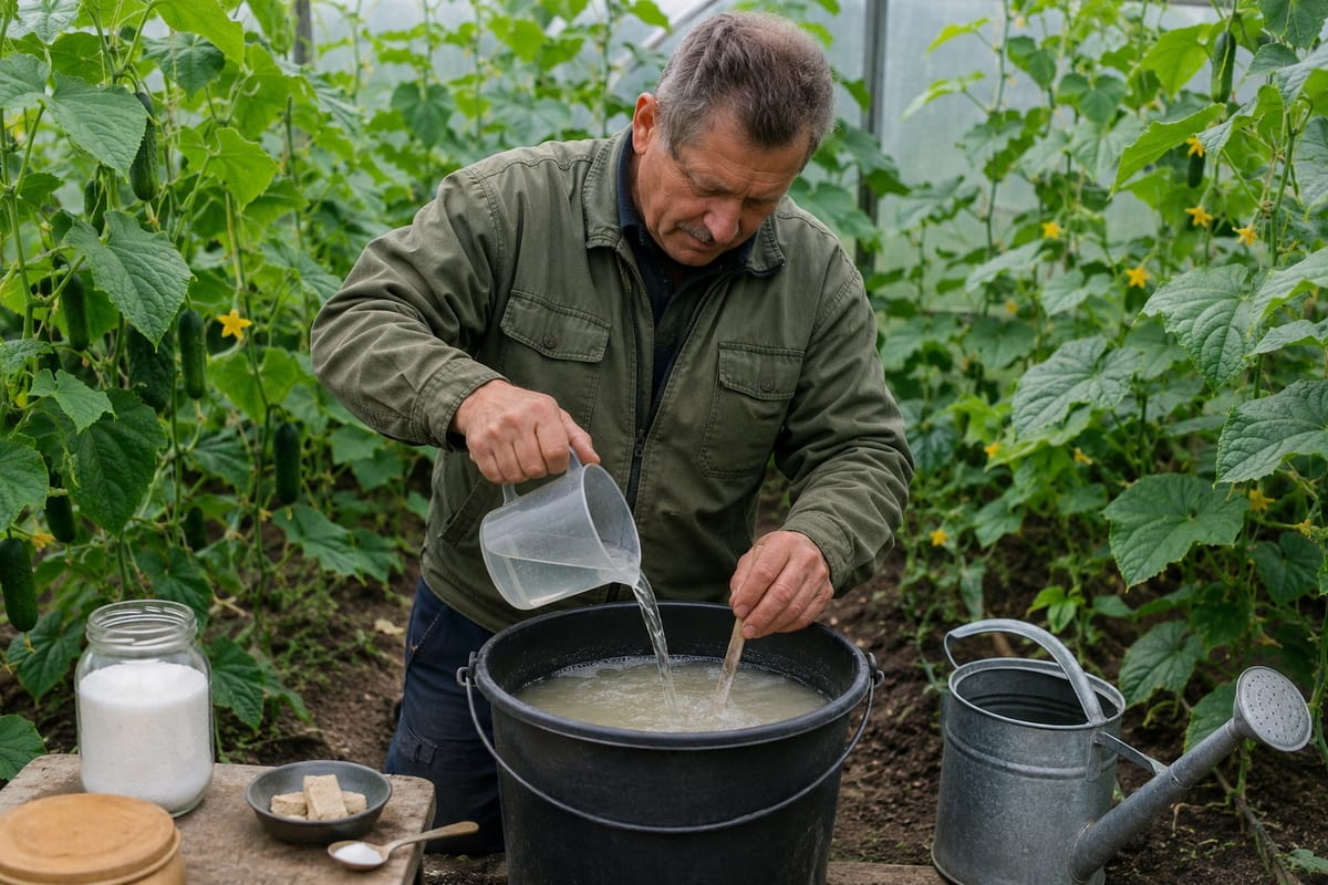 раствор для огурцов