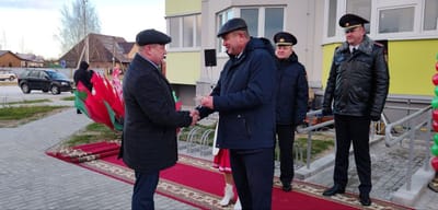 Ключи вручили от четырех новых квартир