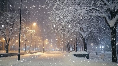 До минус семи и сильный снег: погода на Крещенский сочельник