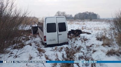 В Берестовицком районе «Мерседес» съехал в кювет — пострадал пассажир