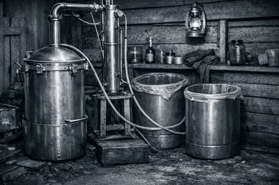 Два самогонных аппарата и почти 150 литров браги выявили в Гродненской области