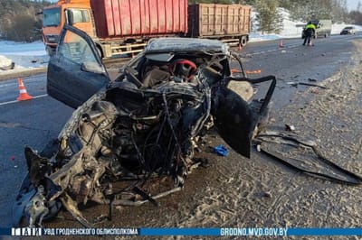Смертельное ДТП произошло на трассе М-7 в Сморгонском районе