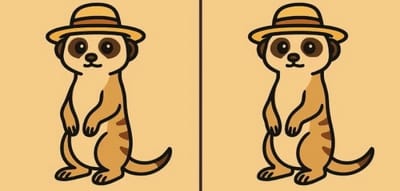 Лишь самые внимательные заметят 3 отличия у суриката