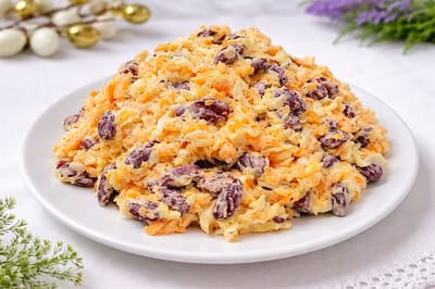 Любовь с первой ложки: мегапростой салат к 14 февраля за 5 минут