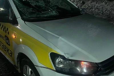 В Лиде такси ночью наехало на девушку