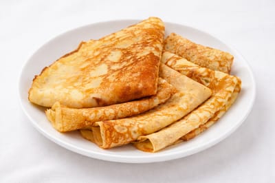 Секретные блинчики к Масленице: без муки, молока и соды