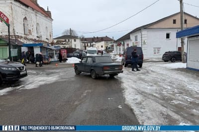 В Слониме автомобиль сбил 87-летнюю женщину