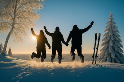 А1 встречает весну и делится, где абоненты компании отдыхали этой зимой