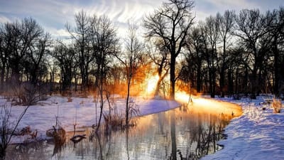конец зимы