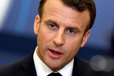 Президент Франции Эммануэль Макрон 