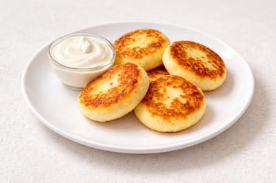 Добавляю банан в творог — сырники получаются невероятно нежные