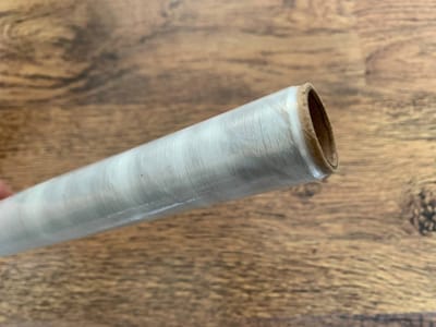 Как за секунды найти конец стрейч-пленки и размотать ее