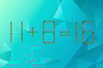 Головоломка для математических асов: переставьте 1 спичку