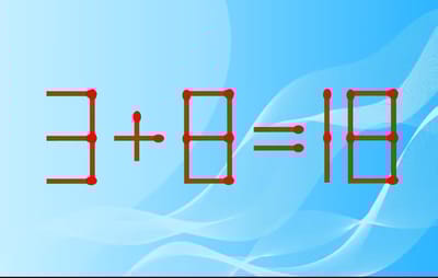 Вы круче Архимеда? Решите головоломку со спичками за 11 секунд