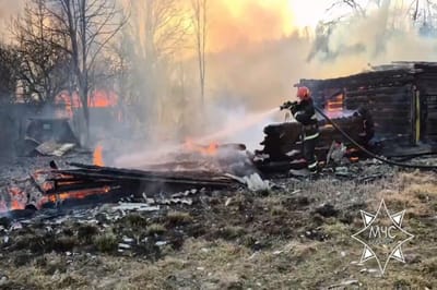 6 домов и 12 построек сгорели при пожаре в Пружанском районе