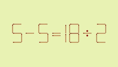 головоломка со спичками