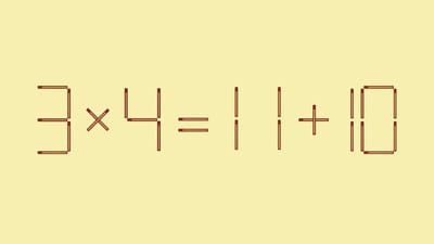 головоломка со спичками переставить 1 спичку