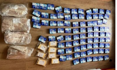 укражденные из столовой продукты