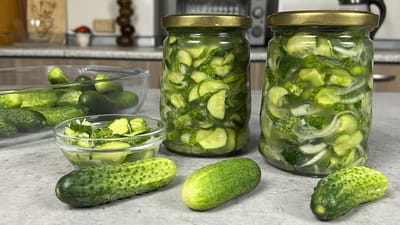 хрустящие огурчики на зиму
