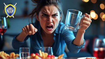 29-летняя жительница Кобрина бросила кружкой в гостя — он потерял зрение на один глаз