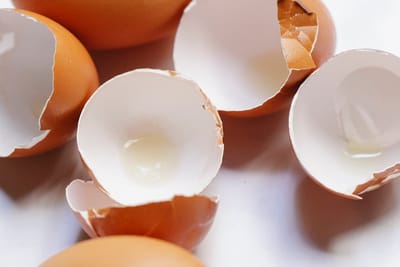 Эта часть яйца считается «чешуей феникса», но большинство ее выбрасывают