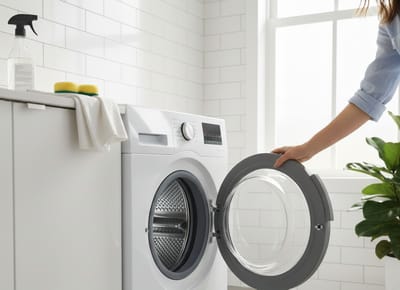 Этот странный способ очистки стиральной машины реально работает