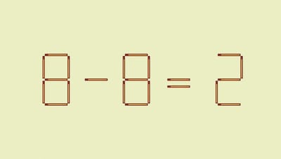 Головоломка для настоящих интеллектуалов: переставьте 1 спичку в неравенстве за 20 секунд