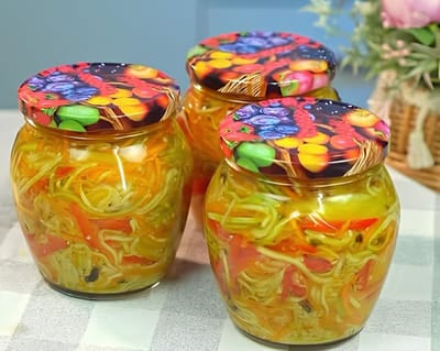 Кабачки по-корейски на зиму: не остановилась, пока не переработала весь урожай