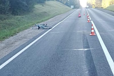 МАЗ сбил велосипедистку в Гродненском районе