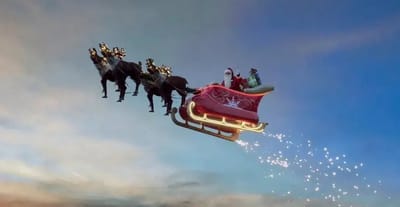 Невероятное шоу на зимнем рынке