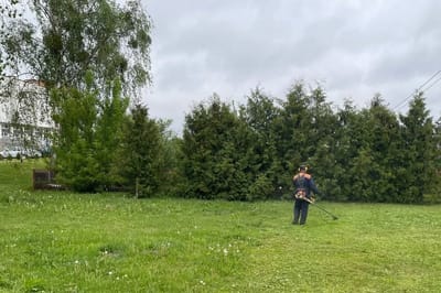 «Ни один участок не останется незамеченным». Как организовано скашивание газонов в Слониме, рассказали в ЖКЖ