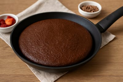 Никакой духовки! Шоколадный бисквит за 15 минут прямо на сковороде