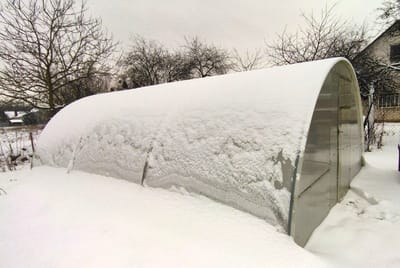 Нужно ли закрывать теплицу на зиму?