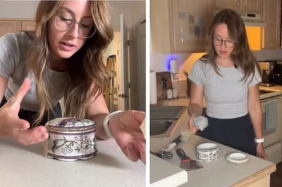 Она купила шкатулку для украшений в секонд-хенде, и то, что обнаружила внутри, заставило ее плакать