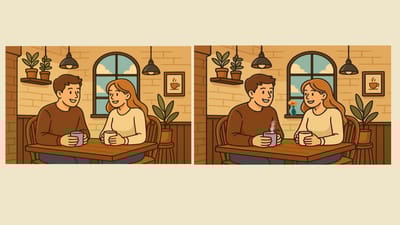 Проверьте вашу внимательность: найдите на картинке 3 отличия за 5 секунд