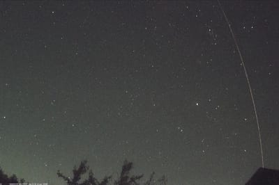 Редкий космический гость пролетел над Беларусью и ушёл в космос