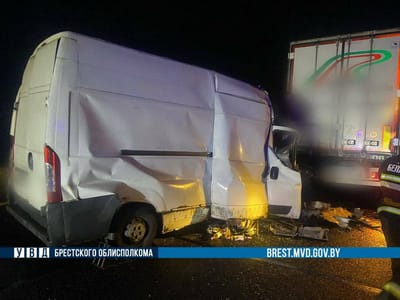 Смертельное ДТП под Барановичами: погиб 19-летний пассажир