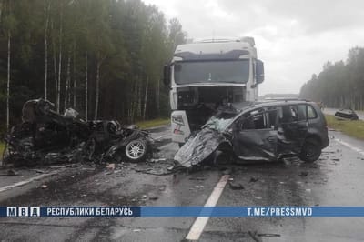 Смертельное ДТП в Ивацевичском районе: погибли пять человек, пострадал ребёнок