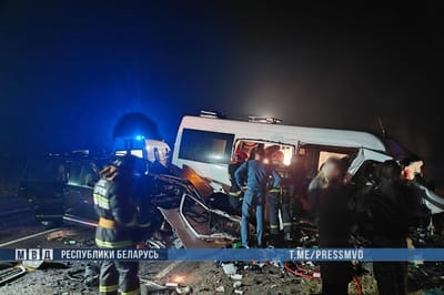 Трагедия в Светлогорском районе: маршрутка врезалась во внедорожник