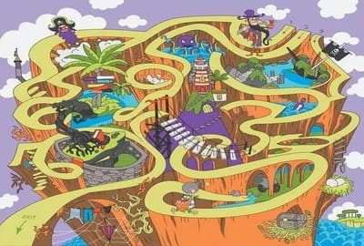 Успеете выбраться? У вас есть всего 10 секунд, чтобы найти выход из лабиринта