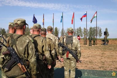 В Беларуси начались военные учения ОДКБ