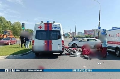 В Бресте погиб мотоциклист: ему было 16 лет