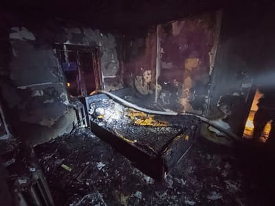 В Гродненской области горели дом, квартира и автомобиль