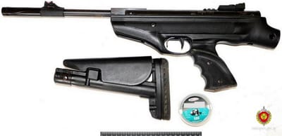 В Гродно отец выстрелил в руку семилетней дочери, обучая её стрелять из пневматики