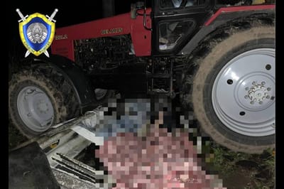 В Ивьевском районе 13-летняя внучка наехала трактором на деда