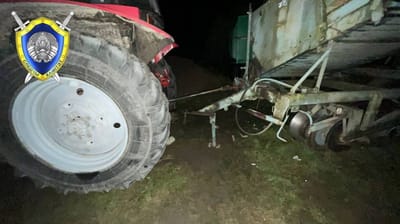 В Ивьевском районе тракторист погиб, ремонтируя комбайн