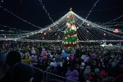 В Слониме Новый год встретят весело: праздничная программа на центральной площади