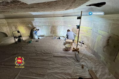 Во дворце под Гродно нашли уникальные фрески XVIII века — их сравнивают с работами Эрмитажа