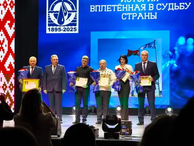 Водопроводу — 130 лет. В Слониме поздравляют тех, кто отвечает за воду в наших домах