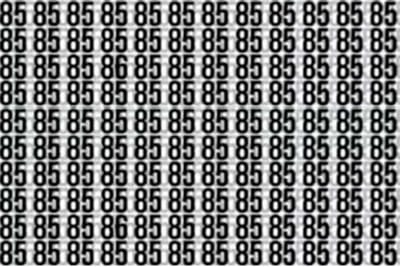 Вы гений, если найдете три скрытых числа за 8 секунд